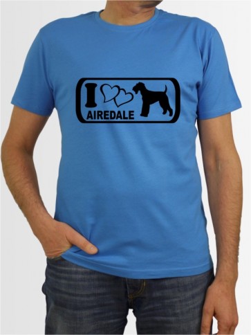 "Airedale Terrier 6" Herren T-Shirt