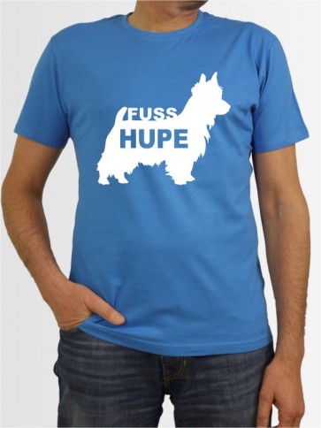 "Australian Terrier Fußhupe" Herren T-Shirt