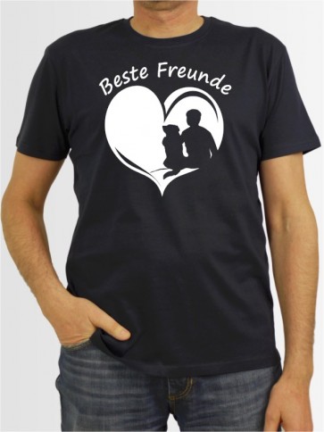 "Beste Freunde Mann" Herren T-Shirt