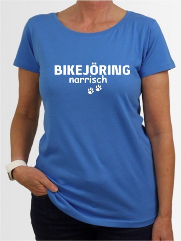 "Bikejöring narrisch" Damen T-Shirt