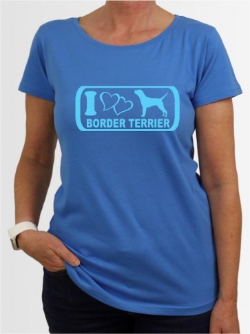 "Border Terrier 6" Damen T-Shirt