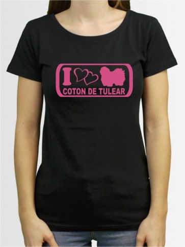 "Coton de Tulear 6" Damen T-Shirt
