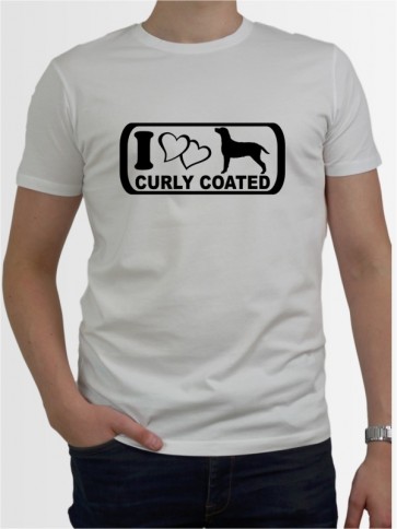 "Curly Coated Retriever 6" Herren T-Shirt