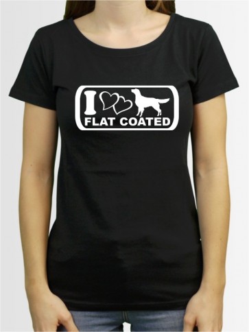 "Flat Coated Retriever 6" Damen T-Shirt