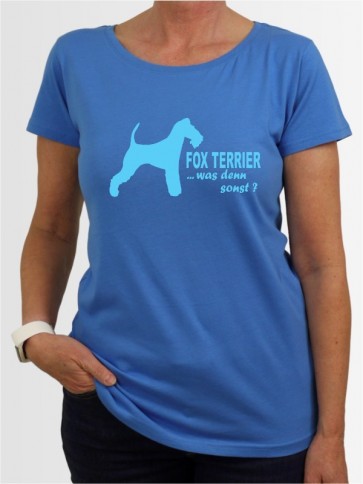 "Fox Terrier Drahthaar 7" Damen T-Shirt
