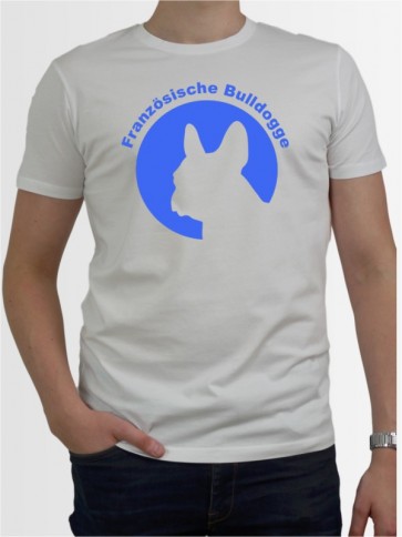 "Französische Bulldogge 44" Herren T-Shirt