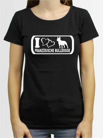 "Französische Bulldogge 6" Damen T-Shirt