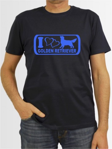 "Golden Retriever 6a" Herren T-Shirt