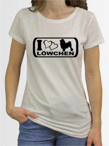 "Löwchen 6" Damen T-Shirt