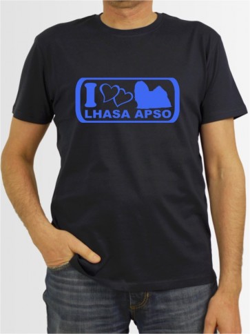 "Lhasa Apso 6" Herren T-Shirt