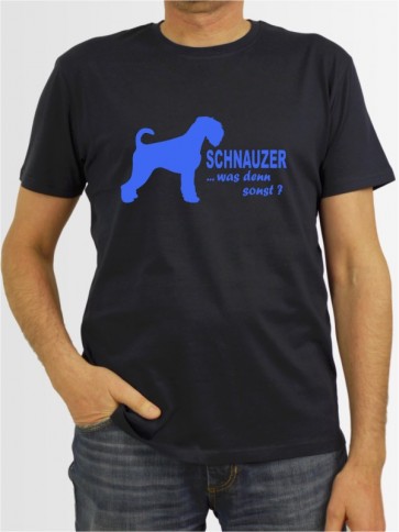 "Mittelschnauzer 7a" Herren T-Shirt