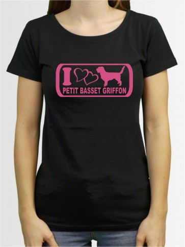 "Petit Basset Griffon 6" Damen T-Shirt