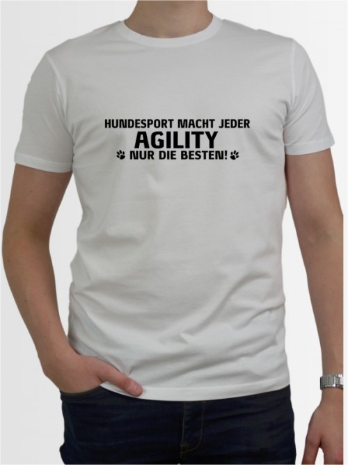 "Agility nur die Besten" Herren T-Shirt