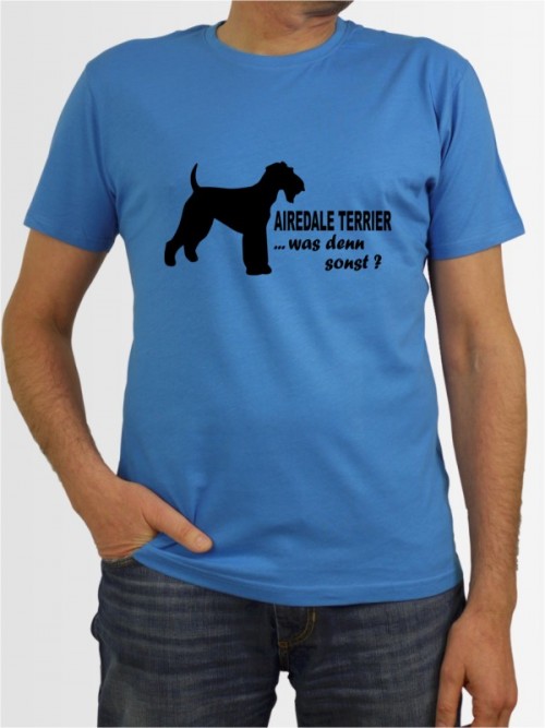"Airedale Terrier 7" Herren T-Shirt