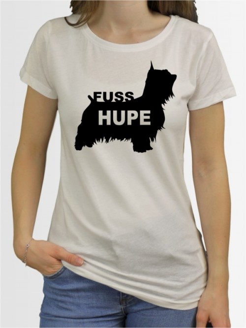"Australian Silky Terrier Fußhupe" Damen T-Shirt