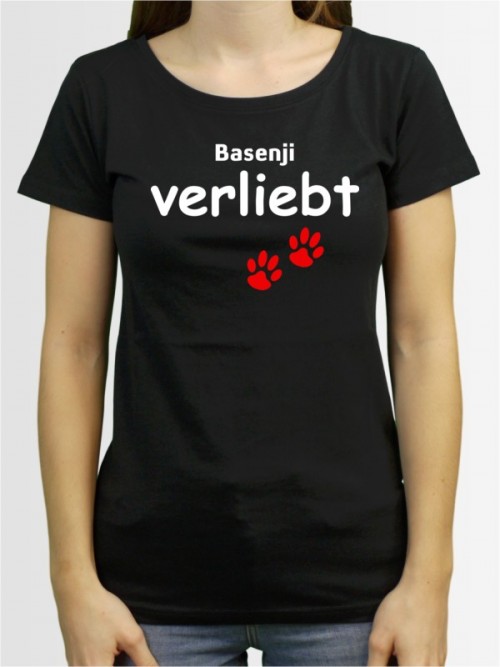 "Basenji verliebt" Damen T-Shirt