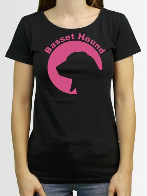 "Basset Hound 44" Damen T-Shirt