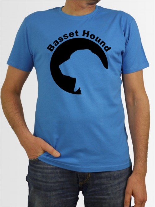 "Basset Hound 44" Herren T-Shirt