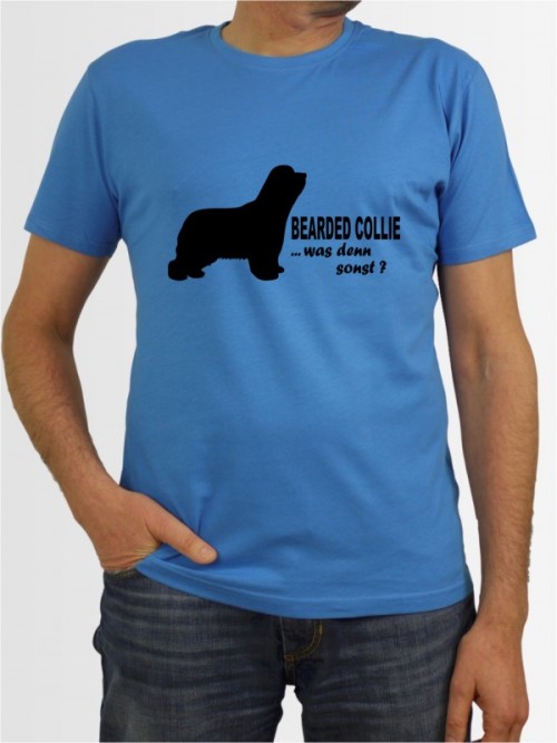 "Bearded Collie 7" Herren T-Shirt