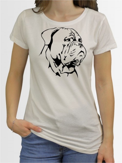 "Bordeauxdogge" Damen T-Shirt