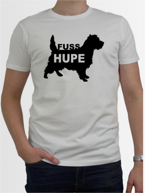 "Cairn Terrier Fußhupe" Herren T-Shirt