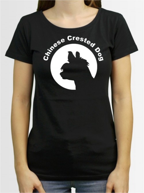 "Chinesischer Schopfhund 44" Damen T-Shirt