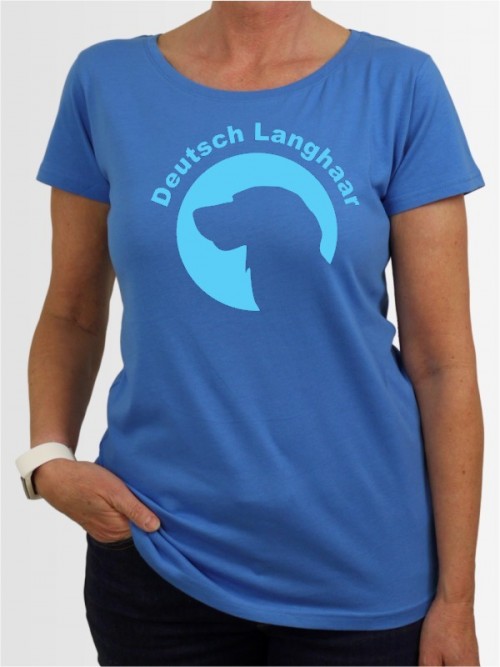 "Deutsch Langhaar 44" Damen T-Shirt