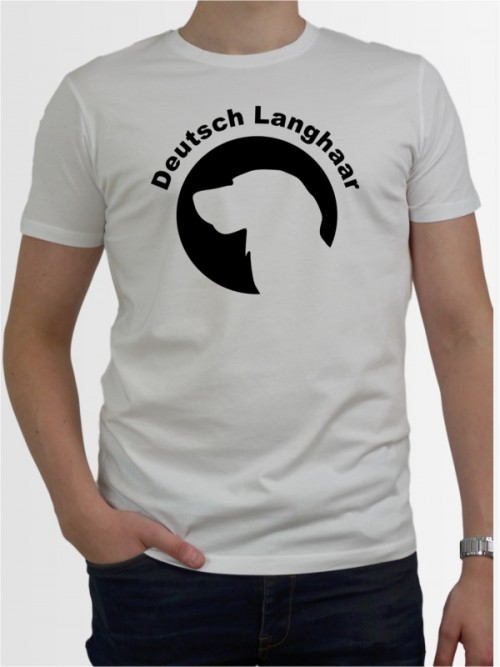 "Deutsch Langhaar 44" Herren T-Shirt