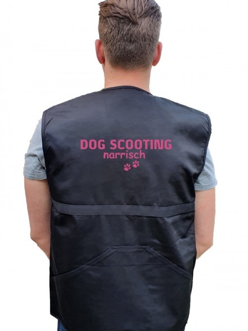 "Dog Scooting narrisch" Weste