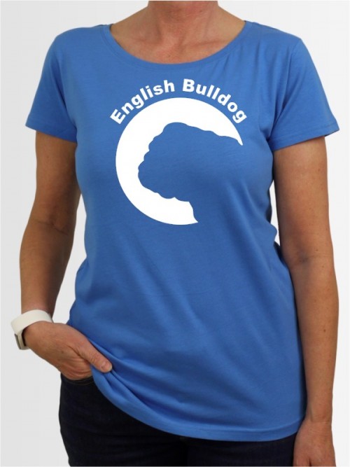"English Bulldog 44" Damen T-Shirt
