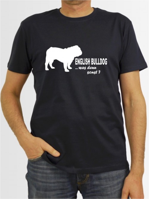 "English Bulldog 7" Herren T-Shirt