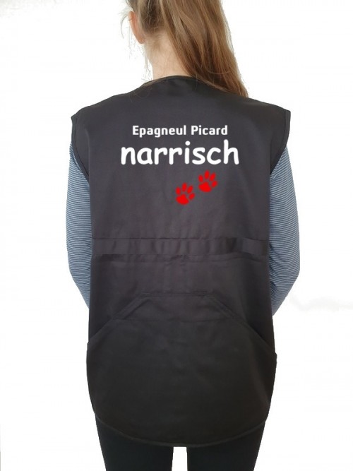 "Epagneul Picard narrisch" Weste