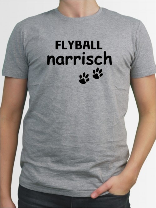 "Flyball narrisch" Herren T-Shirt