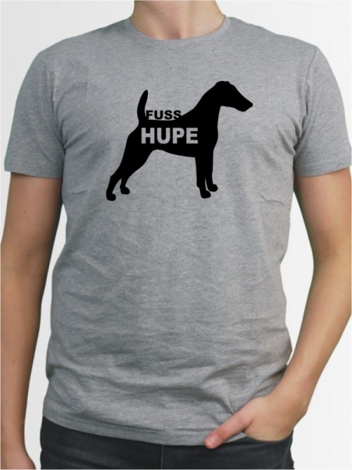 "Fox Terrier Fußhupe" Herren T-Shirt