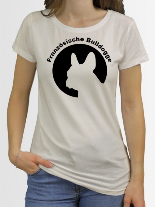 "Französische Bulldogge 44" Damen T-Shirt