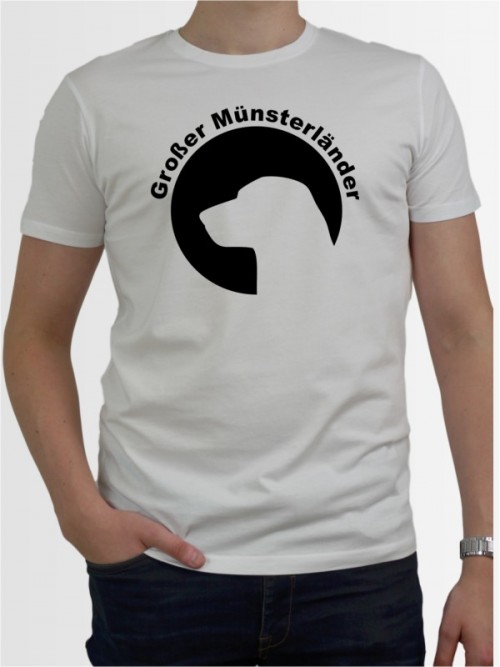 "Großer Münsterländer 44a" Herren T-Shirt