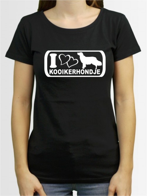 "Kooikerhondje 6" Damen T-Shirt