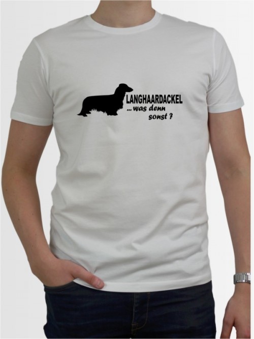 "Langhaardackel 7" Herren T-Shirt