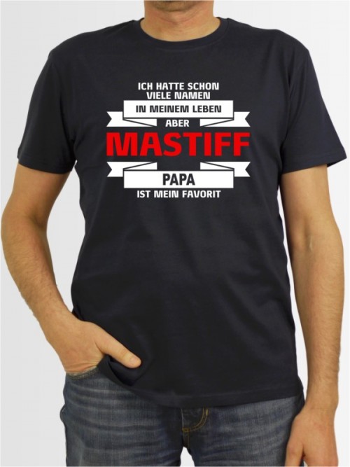 "Mastiff Papa" Herren T-Shirt