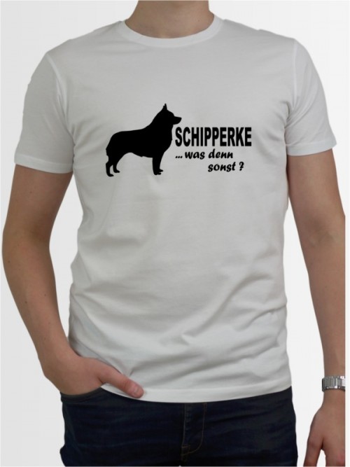 "Schipperke 7" Herren T-Shirt