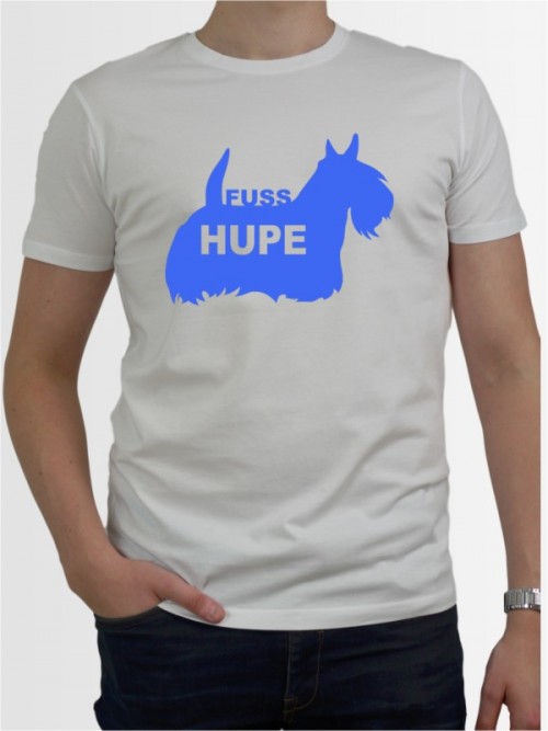"Scottish Terrier Fußhupe" Herren T-Shirt