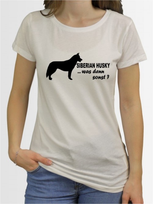 "Siberian Husky 7" Damen T-Shirt