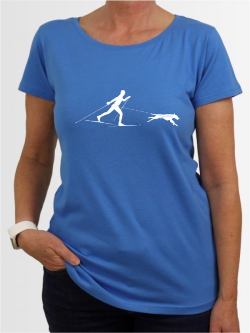 "Skijöring 1" Damen T-Shirt