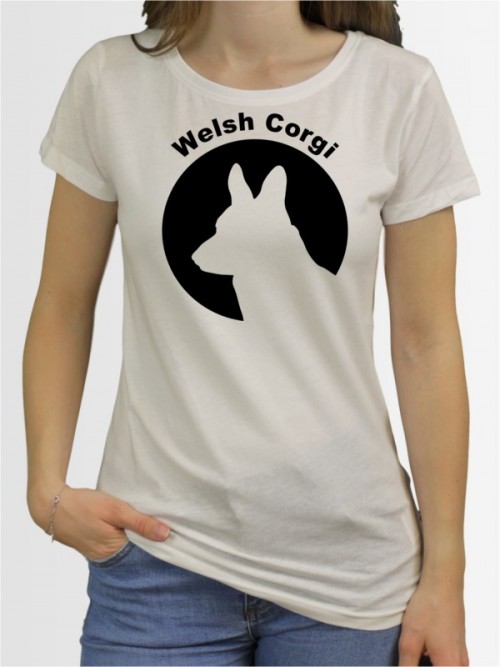 "Welsh Corgi 44" Damen T-Shirt