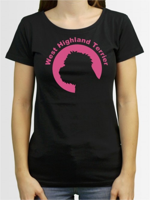 "West Highland Terrier 44" Damen T-Shirt