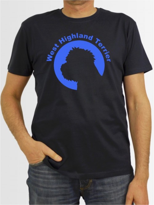 "West Highland Terrier 44" Herren T-Shirt