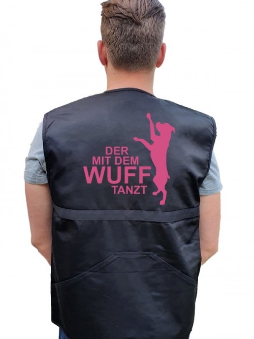 "Wuff tanzt" Weste