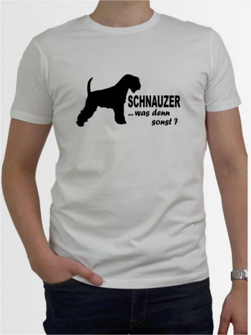 "Zwergschnauzer 7" Herren T-Shirt