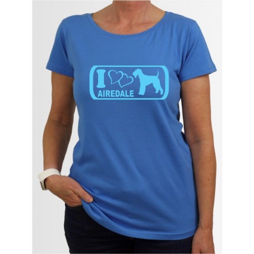 "Airedale Terrier 6" Damen T-Shirt
