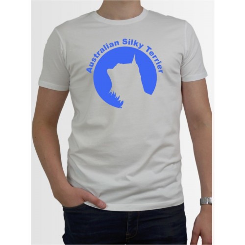 "Australian Silky Terrier 44" Herren T-Shirt